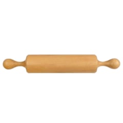 GENERICO - Rodillo De Madera Para Cocina 21cm