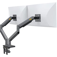 NB NORTH BAYOU - Rack Soporte Hidráulico para 2 Monitores NB G35 22" a 32"