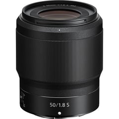 NIKON - NIKKOR Z 50mm f 1.8 S Lens