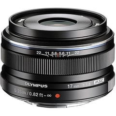 OLYMPHUS - Olympus M. Zuiko Digital 17mm f 1.8 Lens - Negro