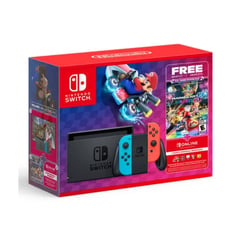 Consola Switch + Mario Kart 8 Deluxe + Membresía Online