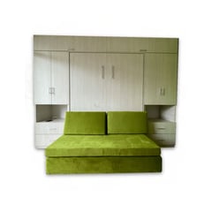 GENERICO - Cama Abatible Divano Letto plaza Queen Size con sofá plegable - Emiso