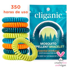 SIGNATURE - Pulsera Repelente Anti Mosquitos - Cliganic x1 Unidad