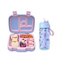 BENTGO - Set Tomatodo y Lonchera Kids - Lavender Galaxy