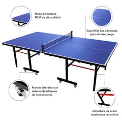 ATLETIS - Mesa de Ping Pong profesional.-