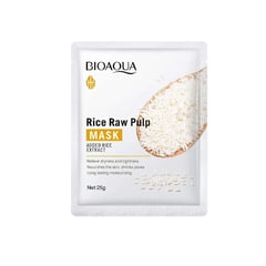 BIOAQUA - MASCARILLA ACLARANTE DE PULPA DE ARROZ