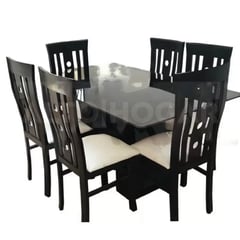 ALTO HOGAR - Juego de Comedor 6 Sillas Clau Beige