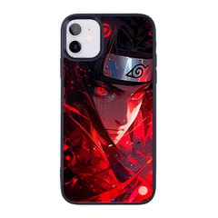 SUPER CASE - Carcasa iPhone 11 Case Antishock Silicona Protector Itachi