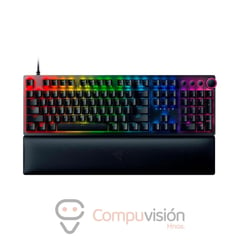 RAZER - TECLADO HUNTSMAN V2 OPTICAL RED SWITCH INGLES CHROMA BLACK