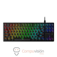 HYPERX CLOUD - TECLADO HYPERX ALLOY ORIGINS CORE 80% CLICKY BLUE RGB ENGLISH