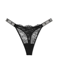 VICTORIA'S SECRET - Panty Tanga con encaje Tira Brillante Victorias secret