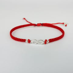 GENERICO - Pulsera tejida infinito - Plata 950