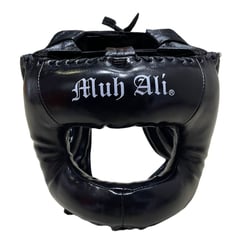 MUTH - Casco de Boxeo con Barra Frontal Alí Talla M Negro