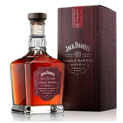 JACK DANIELS - Whisky JACK DANIELS Single Barrel Rye Botella 750ml
