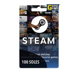 STEAM - Tarjeta GAMEFAN Wallet 100 PEN Soles