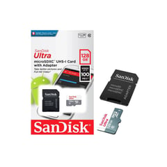 SANDISK - Memoria Micro SD 128GB Ultra