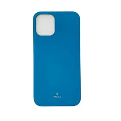 GENERICO - Case carcasa silicona mate con gamuza iphone 12 mini turquesa