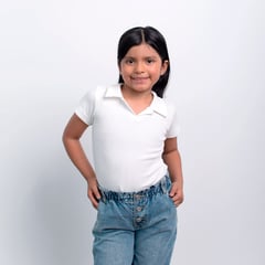 EVANIC - Polo Gisele para niña Kids.