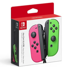 NINTENDO - Controles Joy-Con para Nintendo Switch Verde Rosado