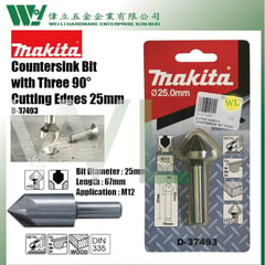 MAKITA - Broca Avellanadora HSS co5 - 10x25mm D-37493