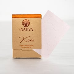 LIV NATIVA - Papel matificante Kirei 100 pcs Rose