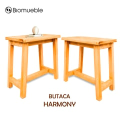 Butaca Harmony de madera reciclada de palets