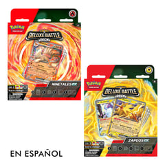 POKEMON - CARTAS DE TCG NINET EX ZAPD EX DLX BAT SPA