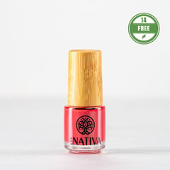 LIV NATIVA - Esmalte eco-natural Kanvas 5 ml Rouge Nativa