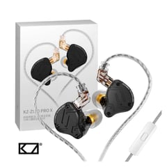 KZ - Audífonos In-Ear Gamer con micro ZS10 PRO X Negro