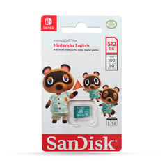 SANDISK - Sandisk Micro SD 512 GB para Nintendo Switch Blister Sellado