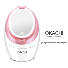 GENERICO - Vaporizador Facial Nano Iónica Sauna Spa Okachi Gliya OG2886M Espejo