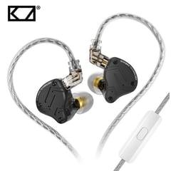 KZ - Auriculares ZS10 Pro X in Ear 1DD + 4BA HiFi con Microfono - Negro