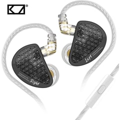 KZ - Auriculares AS16 Pro in Ear 8BA graves dinámicos con Mic - Negro