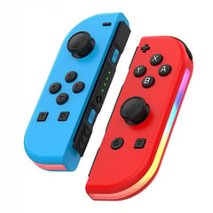 CORRERREY - JOY-2 controladores inalámbricos RGB para Nintendo Switch Joypad LR