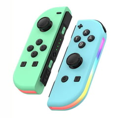 CORRERREY - JOY-2 controladores inalámbricos RGB para Nintendo Switch Joypad LR