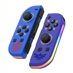 CORRERREY - JOY-2 controladores inalámbricos RGB para Nintendo Switch Joypad LR