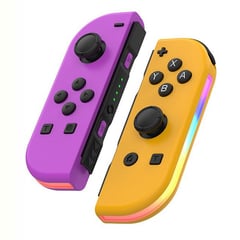 CORRERREY - JOY-2 controladores inalámbricos RGB para Nintendo Switch Joypad LR