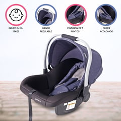 EBABY - Portabebé de Lujo «TERRY» Blue