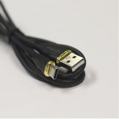 PHILCO - USB A to Tipo C Cable de Silicona 30W FLC2608CBK Negro