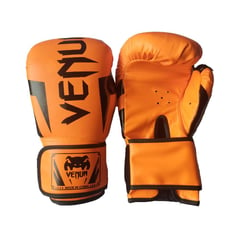 REAL FITNESS PERU - Guantes De BOX Venum Naranja12 Onzas