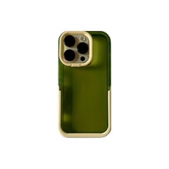 GENERICO - Case Iphone 13 Pro Multifuncional verde y blanco