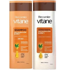 VITANE - Pack shampoo + acond. - 6 en 1 - 400 ml