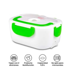 CC GROUP - Lonchera Eléctrica Portátil Lunch Box Verde