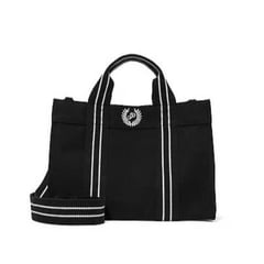 PINK - MINI TOTE DE LONA NEGRO