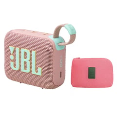 JBL - Go 4 Parlante Bluetooth 5.3 Acuatico IPX67-Negro y Estuchen