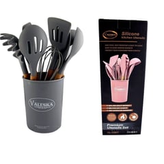 VALESKA - UTENCILIO DE COCINA DE SILICONA - 13PZ