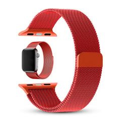 CC GROUP - Correa para smartwatch metálica imantada Rojo