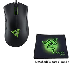 RAZER - Mouse y Almohadilla para el ratón Y Mousepad -Negro