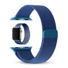 CC GROUP - Correa para smartwatch metálica imantada Azul