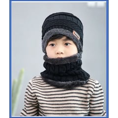 GENERICO - Gorrito con cuello para niños invierno